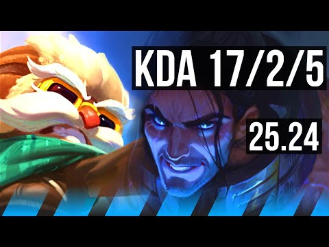 CORKI vs SYLAS (MID) | Good KDA: 17/2/5 | KR Master | 25.24