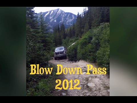 Blowdown Pass Power Wagon 1st off road 2012 trip.