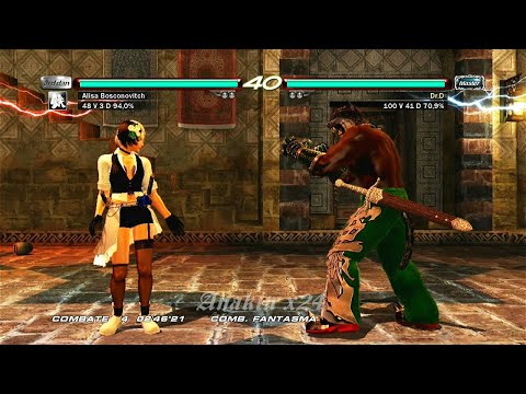 13_6 Alisa Bosconovitch ryona vs Armor King - Tekken 6 Combate fantazma PS3 ( Anakin x24 ) 2024