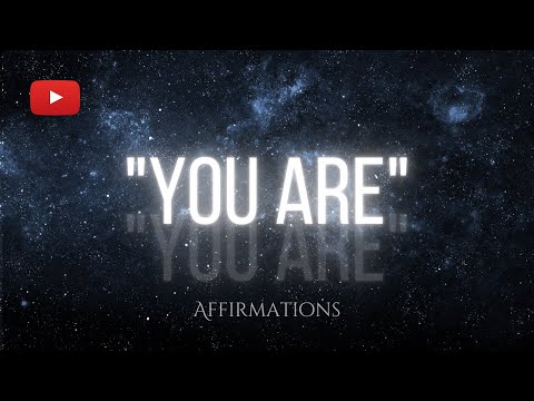 "You Are" Affirmations (Programs you for Wealth, Prosperity & Confidence! ) - Play for 21 Days...