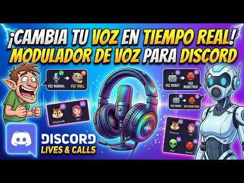 Mejor cambiador de voz para streaming en vivo y VTubers