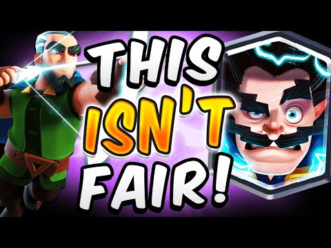 NEW & IMPROVED! BROKEN MAGIC ARCHER BRIDGE SPAM DECK — Clash Royale