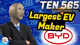 TEN Episode 565 | BYD Takes the EV Crown, VW’s ID. Polo Gets a Retro Dash, Verge Goes Solid-State