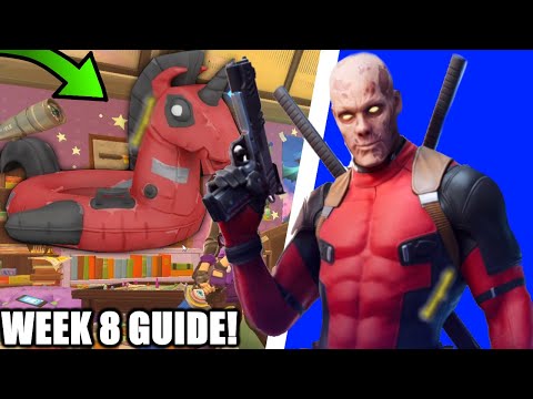 Trova Deadpool's Pool Floaty 🔥 Fortnite