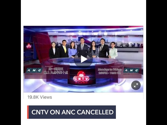 ANC cancels partnership with Chinatown News TV