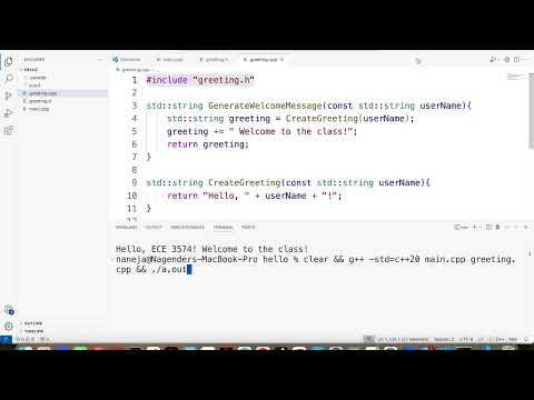 L1 Header Files and Include Guard