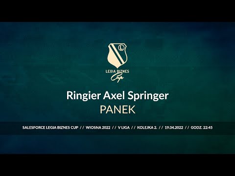 Skrót spotkania Ringier Axel Springer - PANEK ( Legia Biznes Cup Wiosna 2022 )