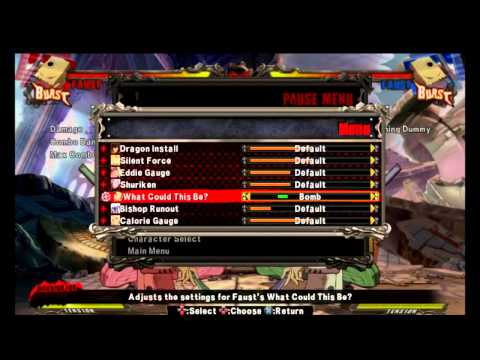 Faust advanced tutorial - Guilty Gear Xrd