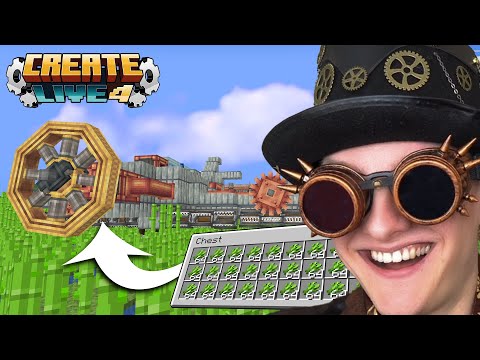 XXL Zuckerrohr Farm fertig + Flugzeug - CREATE LIVE 4 - #20