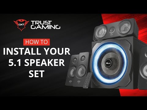 Купити Акустична система Trust 5.1 GXT 658 Tytan Surround Speaker System Black (21738) Акустична система Trust 5.1 GXT 658 Tytan Surround Speaker System Black (21738)