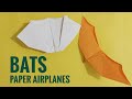 How to make John Collins's Bat Vs Jack Scott's Bat Paper Bat Planes Making #craft #airplane