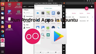 How to install Android Apps in Ubuntu 20.04 with Genymotion