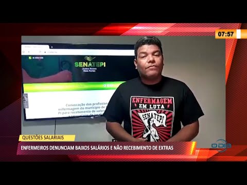 Enfermeiros reclamam sobre falta de adicionais no salário durante a pandemia 31 03 2021