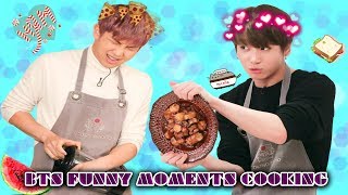 BTS FUNNY MOMENTS COOKING