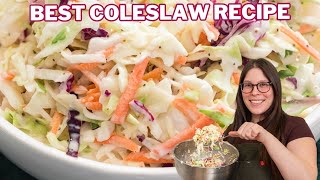 The BEST Easy Coleslaw Recipe – Quick, Creamy & Delicious!