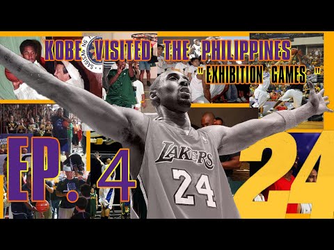 KOBE BRYANT VISITED PHILIPPINES || Episode 4 || Exhibition Games