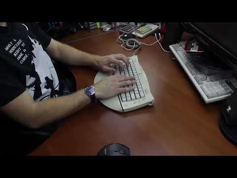 Typing Demo XL - Alps SKFR (Apple M1242 Adjustable Keyboard) (ASMR)