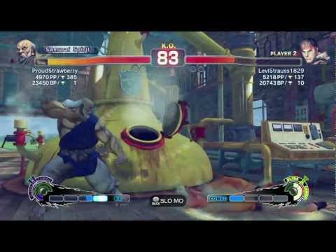 SSFIVAE~ Gouken (ProudStrawberry) vs. Ryu (LeviStrauss1829) HD