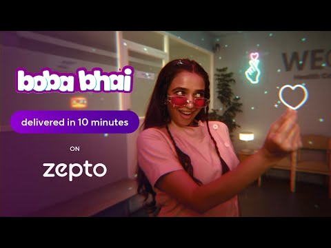 Zepto serves up boba to break the boredom