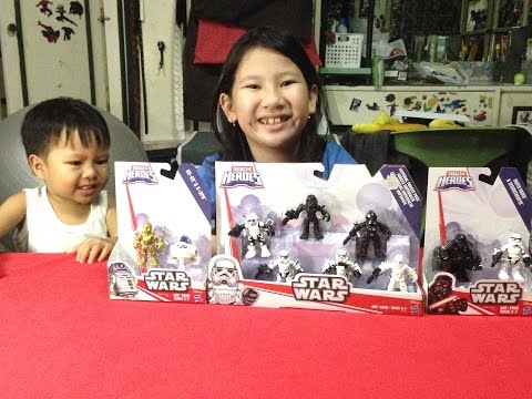 Star Wars Galactic Heroes Figures Review