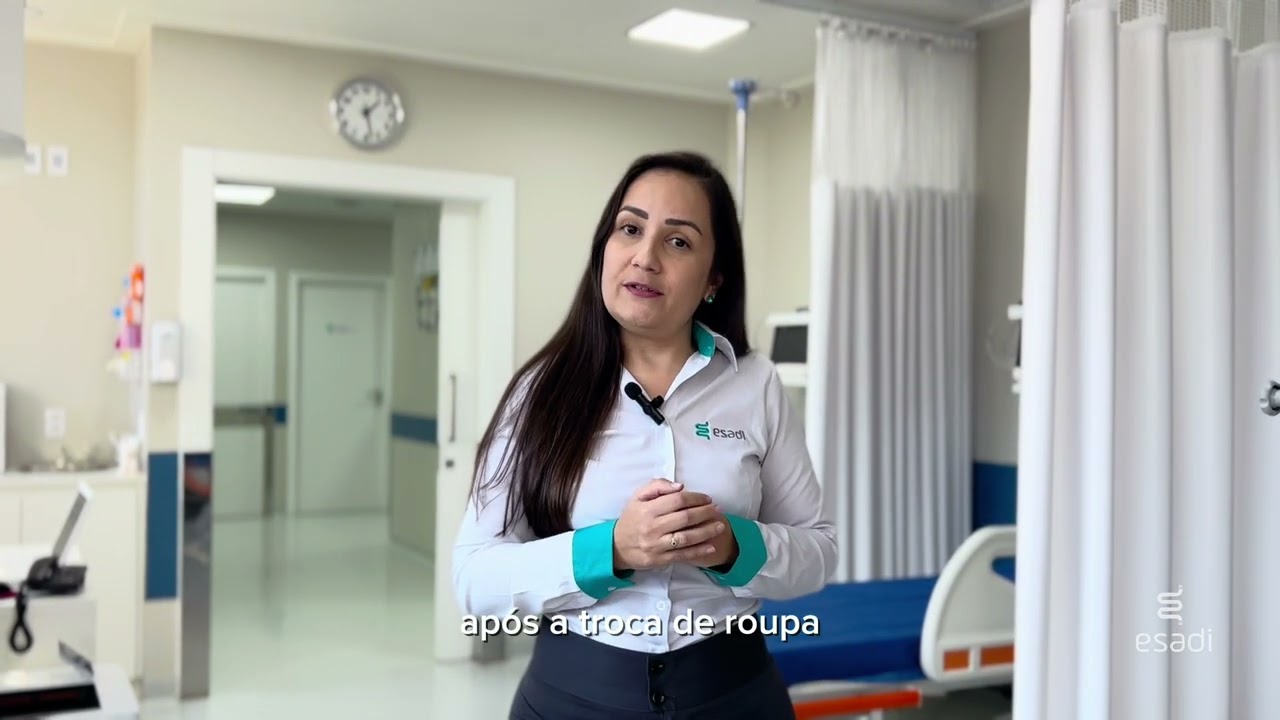Como é a rotina do dia do seu procedimento na Esadi