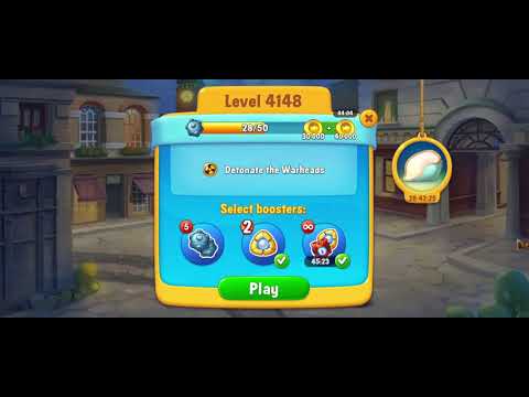 Fishdom Level 4148 Failed. This is the WRONG Way, Check Next Video for the RIGHT Way