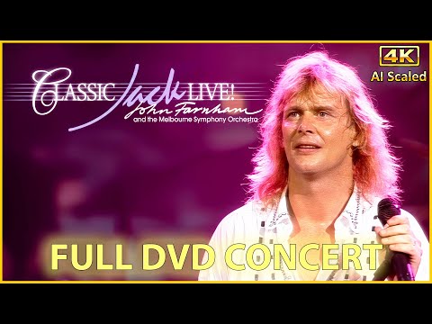 John Farnham - Classic Jack Live with the Melbourne Symphony Orchestra '89 Full Concert [4K 60fps]