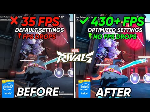 🔧Marvel Rivals - Best PC Settings to BOOST FPS & Fix Lags in Season 6 ANY PC✅
