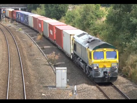Freightliner Heavy Haul Livery 66504 4M22 Leeds FLT to Crewe Basford Hall 26/07/2014