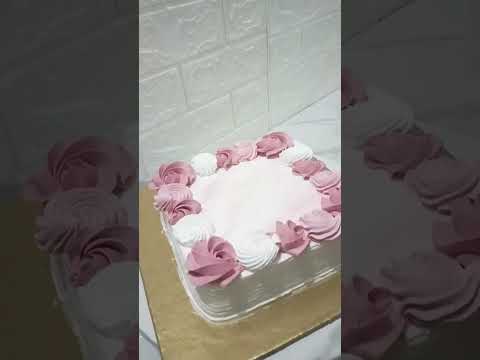 square cake 🎂#cakereel #trendingcake #viralbaking #birthdaycake #birthdaycake #squarecake#cakevideo