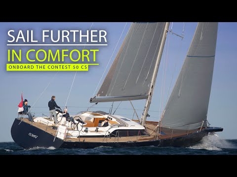 Contest 50CS - light wind sailing ease in modern luxurious comfort