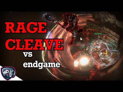 RAGE CLEAVE UPDATE - how is it vs ENDGAME? (PoE Necropolis)