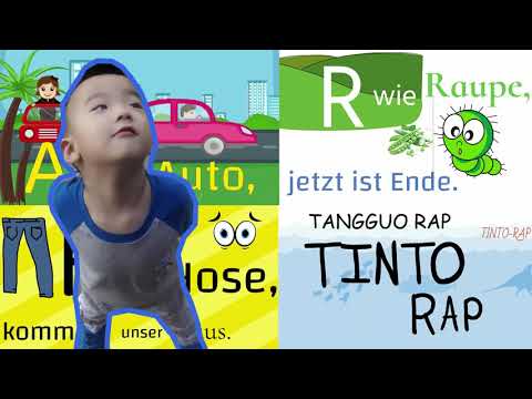 German Alphabet Song | Rap Alphabet Song | ABC Song