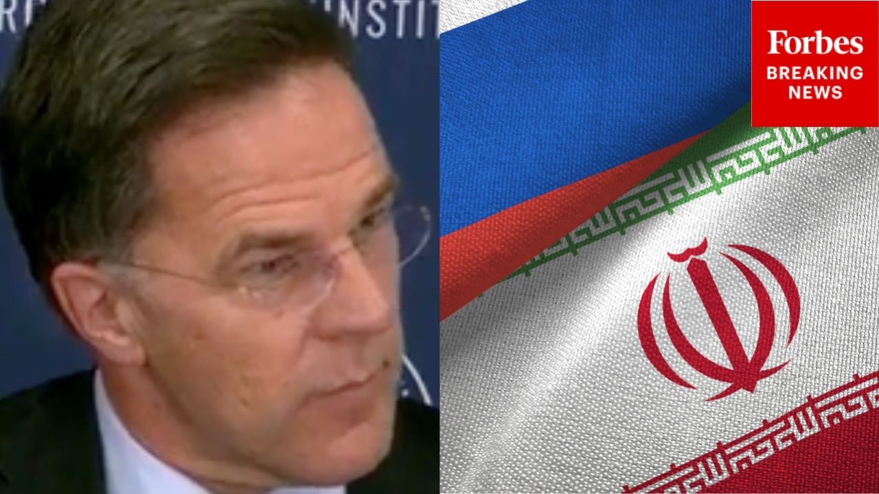 Video | NATO Chief Mark Rutte Asked How Russia And Iran Are 'Cooperating'