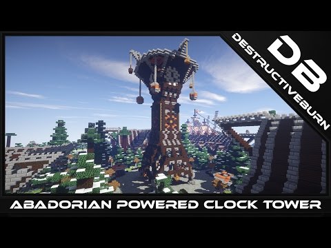 clock tower minecraft tutorial clock tower minecraft tutorial