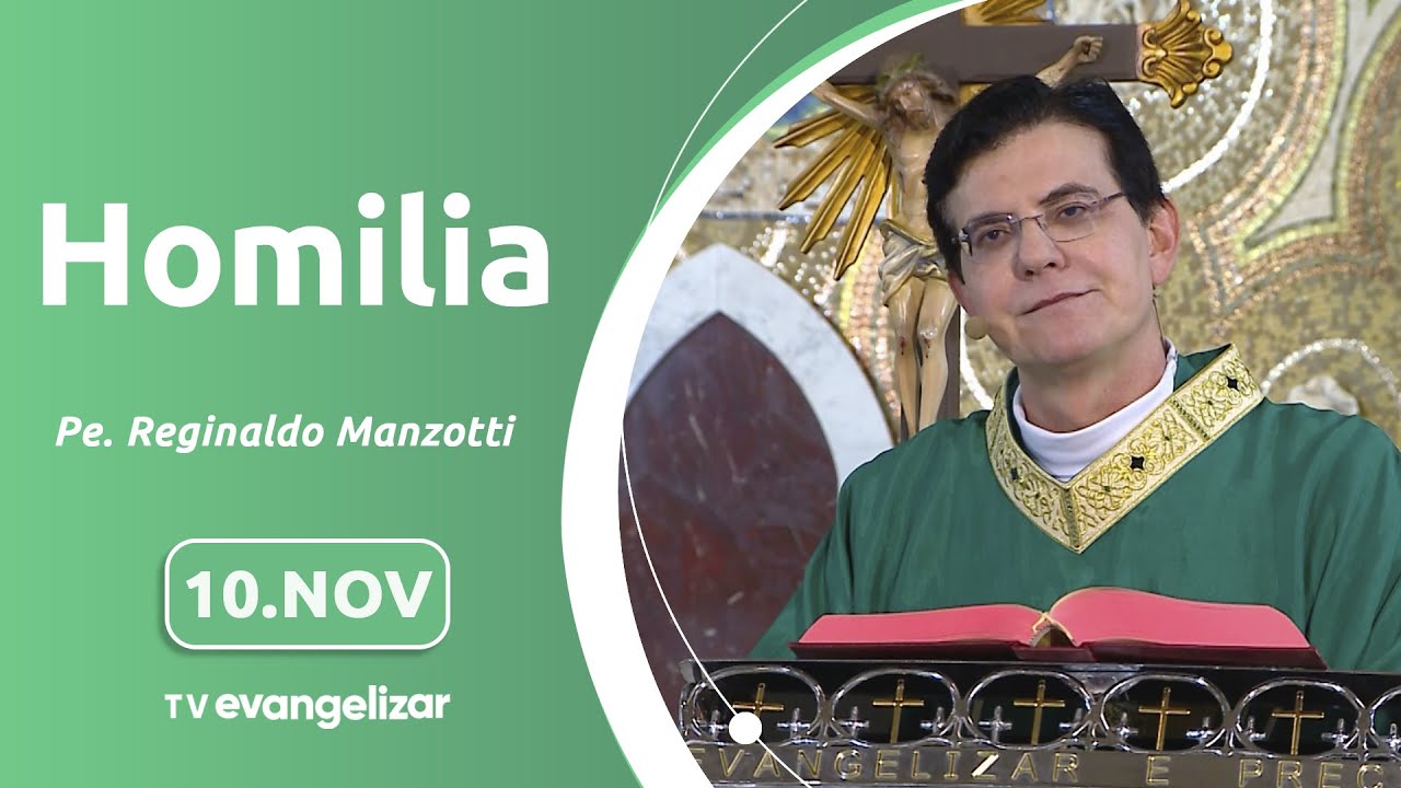 Homilia | Santa Missa Dominical com @PadreManzottiOficial | 10/11/24