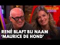 René blaft als naam van Maurice de Hond valt; Merel kan lach niet bedwingen | VANDAAG INSIDE
