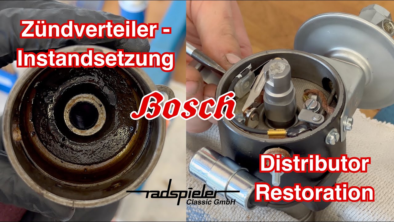 Bosch ignition distributor restoration process — Radspieler Ignition Germany