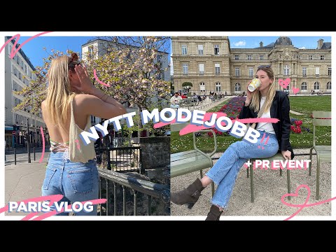 PARIS VLOGG | Nytt jobb!!! Hur ska jag hantera två jobb + universitetsplugg?