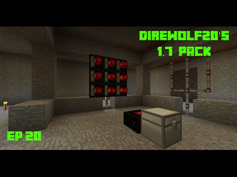 Direwolf20's 1.7 Pack LP S01E20 - Well of Suffering & BC Lasers