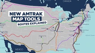 Amtrak Map Explained! Understanding Amtrak Routes & Travel Planning