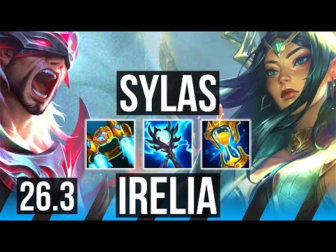 SYLAS vs IRELIA (MID) | KR Master | 26.3