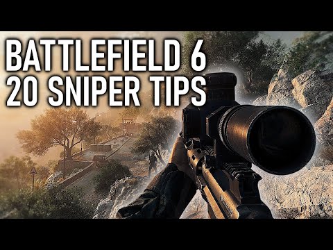 Battlefield 6 - 20 Quick Sniper Tips to get Better! (Sniper Tutorial)