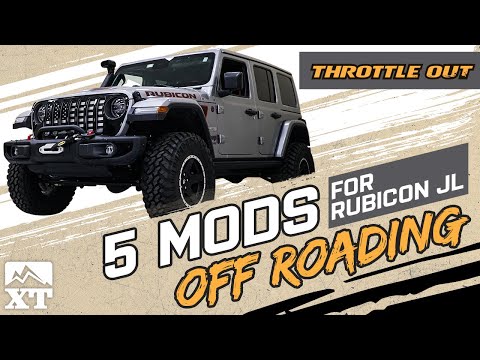 5 Mods To Take Your Rubicon JL To The Next Level Off Roading - Throttle Out