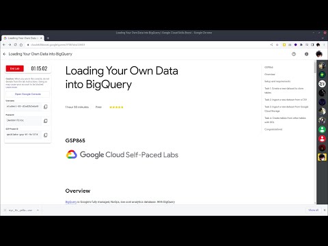 GSP865 Loading Your Own Data into BigQuery