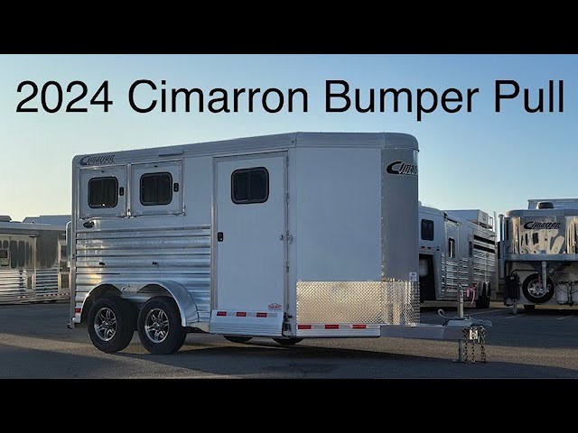 Preview image of 2024 Cimarron Norstar 2 Horse Bumper Pull youtube video