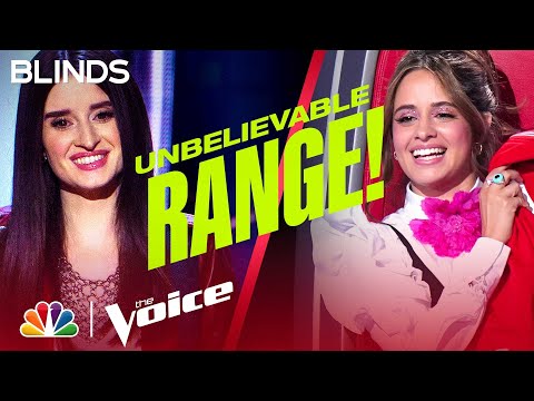 Sydney Kronmiller's Astounding Lower Range on Sam Smith's "Latch" | The Voice Blind Auditions 2022