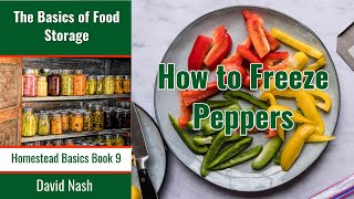 How to Freeze Peppers