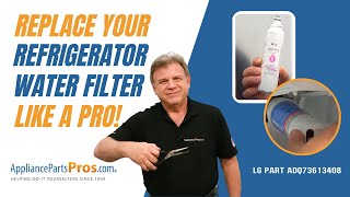 How To: LG/Kenmore Refrigerator Water Filter ADQ73613408