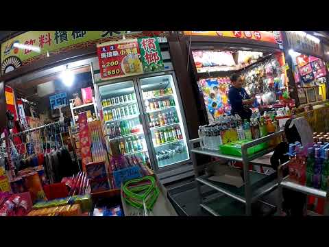 [Taiwan] Caminhei pela estação Hualien e pelo centro de Hualien. Mercado Noturno2019.02.27 [Taiwan]Estação do Condado de Hualien Mercado Noturno da Cidade de Hualien
